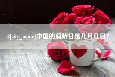 定州中国的消防日是几月几日？
