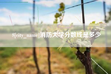 定州消防大学分数线是多少