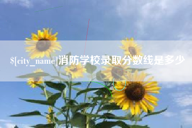 定州消防学校录取分数线是多少