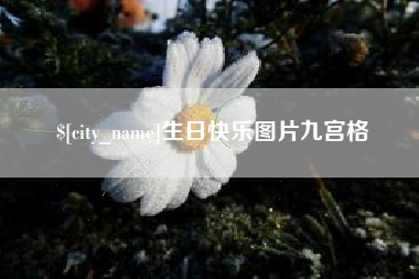 定州生日快乐图片九宫格