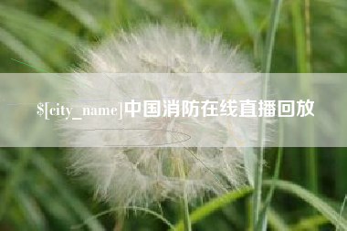 定州中国消防在线直播回放