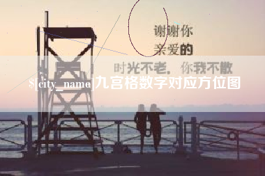定州九宫格数字对应方位图