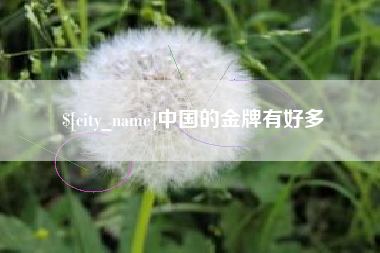 定州中国的金牌有好多