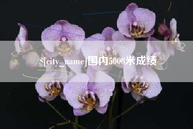 定州国内5000米成绩