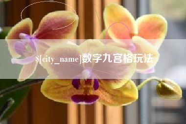 定州数字九宫格玩法