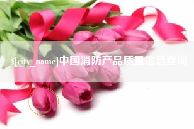 定州中国消防产品质量信息查询