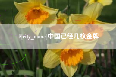 定州中国已经几枚金牌