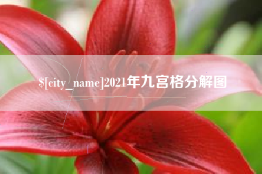 定州2021年九宫格分解图