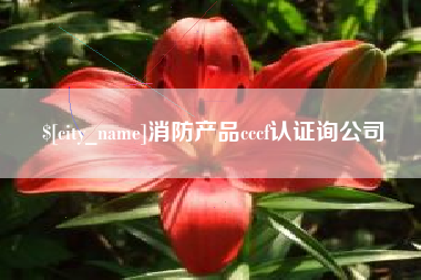 定州消防产品cccf认证询公司