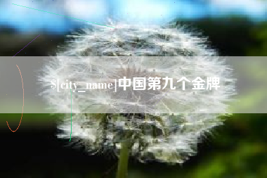 定州中国第九个金牌