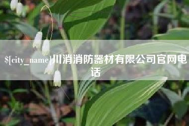 定州川消消防器材有限公司官网电话