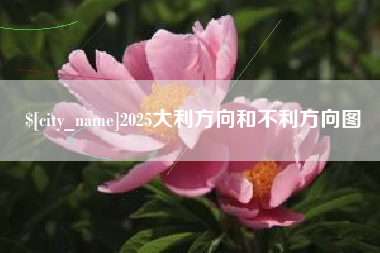 定州2025大利方向和不利方向图