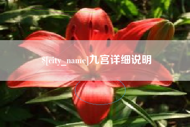 定州九宫详细说明