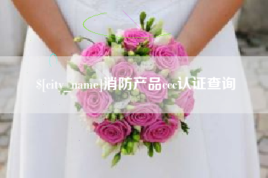 定州消防产品ccc认证查询