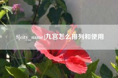 定州九宫怎么排列和使用