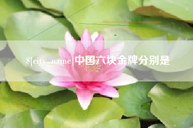 定州中国六块金牌分别是