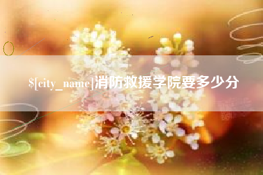 定州消防救援学院要多少分
